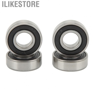 Ilikestore Mini Bike Wheel Bearing  6202‑RS Chrome Steel Bearing Set Impact Resistant  for Mini Bike