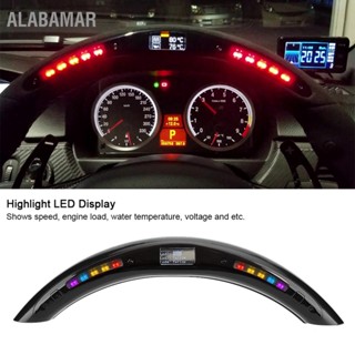 ALABAMAR จอแสดงผล LED พร้อมชุดโมดูล Intellignet อุปกรณ์เสริมอเนกประสงค์สำหรับพวงมาลัย Performance