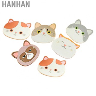 Hanhan Cup Coasters  6Pcs Exquisite Cute  Cup Coasters  for