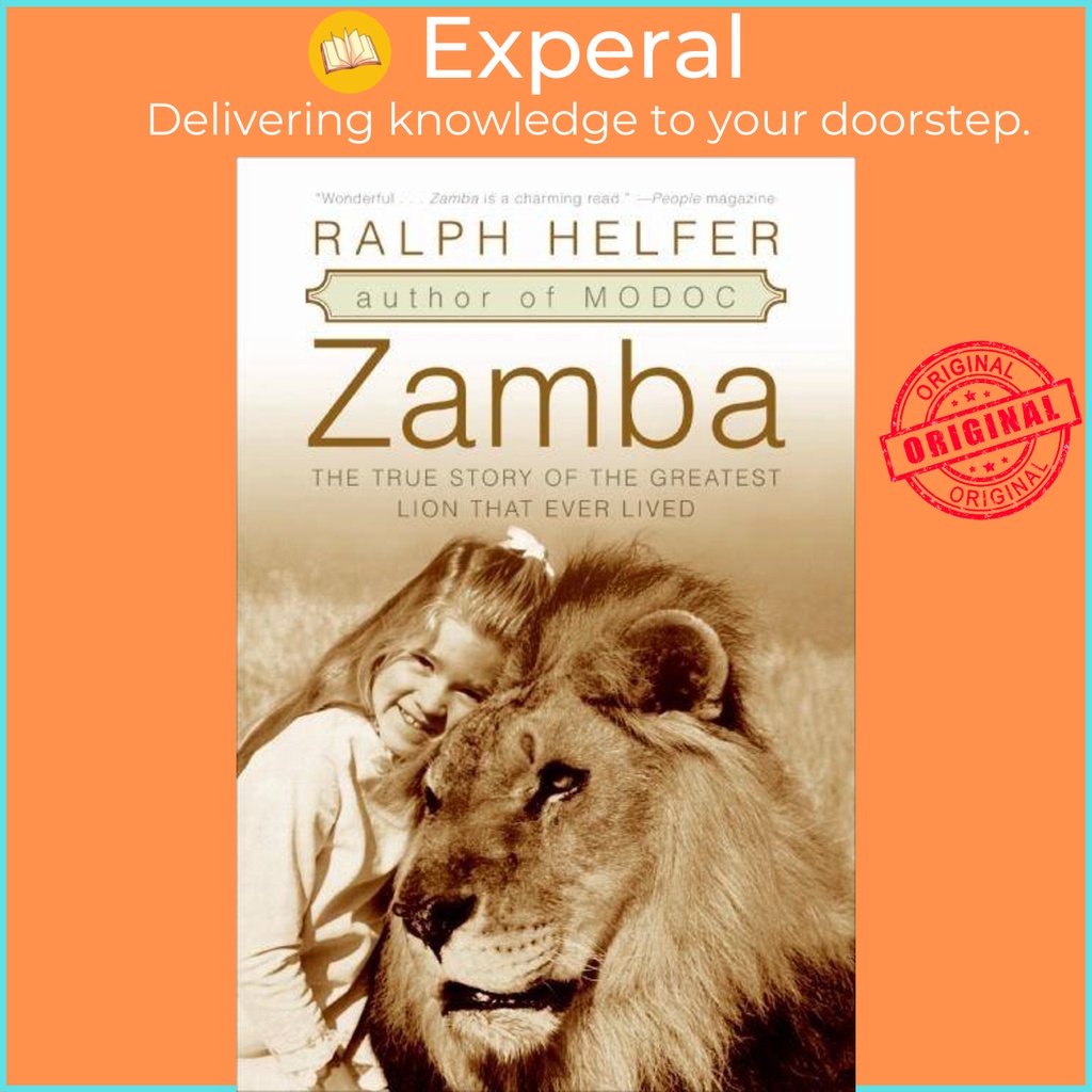 Zamba - The True Story of the Greatest Lion That Ever Lived โดย Ralph Helfer (ฉบับสหรัฐอเมริกาปกอ่อน
