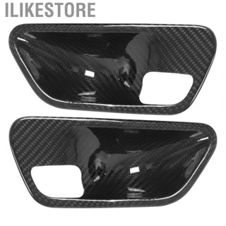 Ilikestore Interior Door Handle Bowl Trim  Inner Door Handle Bowl Cover Replacement for 3 4 5 Series for Auto