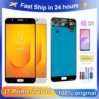 อะไหล่หน้าจอ LCD 5.5 นิ้ว สําหรับ Samsung Galaxy J7 Prime 2 2018 Samsung J7 Prime II G611 SM-G611F G611F/M