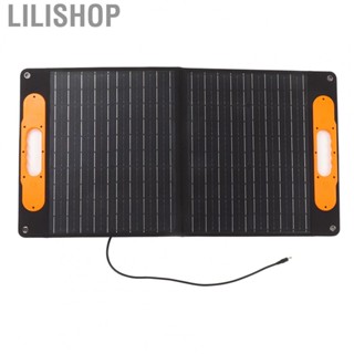 Lilishop Solar Charging Panel  Foldable Portable Solar Panel High Conversion Rate  for RV Camping