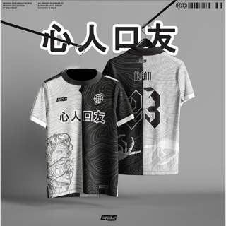 เสื้อโปโลแขนสั้น ลายอนิเมะ Jersey Collar JUJUTSU KAISEN Jersey Baju Lelaki Geisha สําหรับผู้ชาย 2023