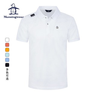 Munsingwear/munsingwear เสื้อยืดโปโล แขนสั้น ลําลอง เหมาะกับการเล่นกีฬากอล์ฟ แฟชั่นฤดูใบไม้ผลิ สําหรับผู้ชาย 22