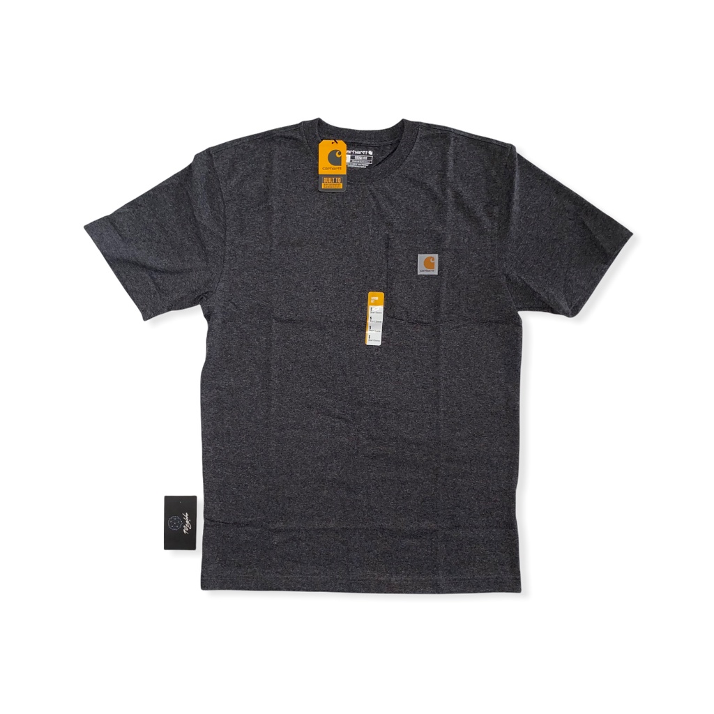 Carhartt Pocket Tee สีเทาเข้ม K87