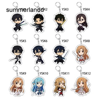 Sl พวงกุญแจ จี้การ์ตูนอนิเมะ Sword Art Online พร็อพสําหรับของขวัญ