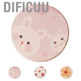 Dificuu Diatomite Cup Pad 10x10cm  Cup Coasters Water Absorbent Pad Diatom Earth Mat for Dining Table Soap