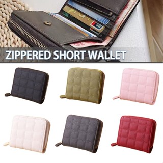 New Ladies Soft Leather Clutch Small RFID Blocking Purse Credit Card Wallet Zip