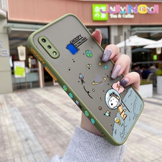 เคสโทรศัพท์ ซิลิโคนนิ่ม ใส กันกระแทก ลายการ์ตูนสนูปปี้อวกาศ สําหรับ VIVO Y91 Y91i Y95