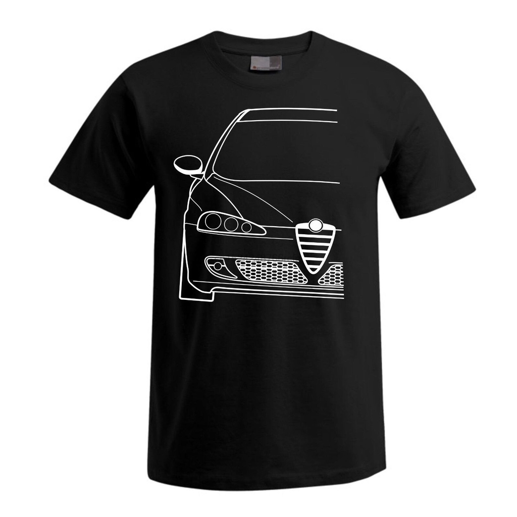 เสื้อยืดผู้ชาย Alfa Romeo 147 s Casual Cotton Loose T-shirt plus size tee top tee