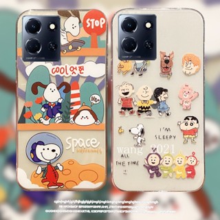 พร้อมส่ง ใหม่ เคสโทรศัพท์มือถือ ซิลิโคนนุ่ม ใส ลายสนูปปี้ เทเลทับบี้ ตลก สําหรับ Infinix Note 30 Pro VIP 30i Hot 30 Play NFC Smart 7 Plus HD 4G 5G