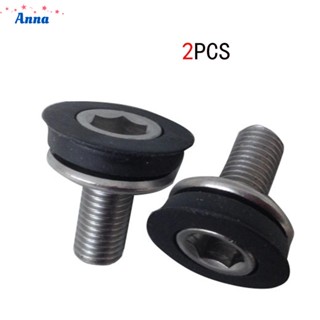 【Anna】Bolts+8M SILVER W/Seal 2*Quality Bike Bottom Bracket Axle Allen Key Crank Newest