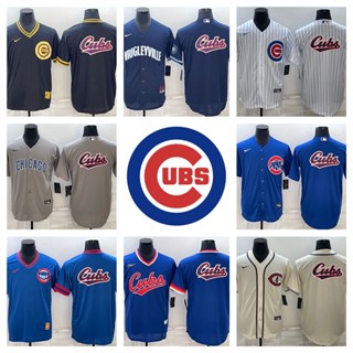 MLB Chicago Cubs เสื้อยืดเบสบอลบุรุษ