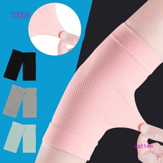 Zhzh 2 ชิ้น / 1 คู่ สนับศอก ซัพพอร์ต ผ้าฝ้าย สีพื้น ยืดหยุ่น ข้อศอก สําหรับผู้ชาย ผู้หญิง บาสเก็ตบอล วอลเลย์บอล ฟิตเนส ป้องกันแขน