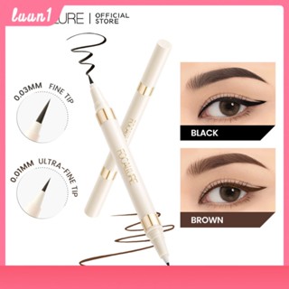 Focallure Double-ended Liquid Eyeliner ไม่มีรอยเปื้อน แห้งเร็ว ไม่ลอกง่าย อายไลเนอร์เนื้อละเอียดพิเศษ