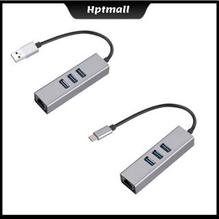 [NTO] อะแดปเตอร์การ์ดเครือข่ายอีเธอร์เน็ต Usb 3.0 เป็นอีเธอร์เน็ต Type-c เป็น Rj45 Gigabit 3 พอร์ต Usb 3.0 สําหรับแล็ปท็อป