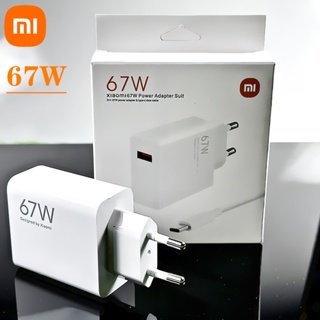 อะแดปเตอร์ชาร์จเร็ว 67W EU 6A Type C สําหรับ Xiaomi 12 11 Ultra Redmi note 9 10 11 pro shark 4