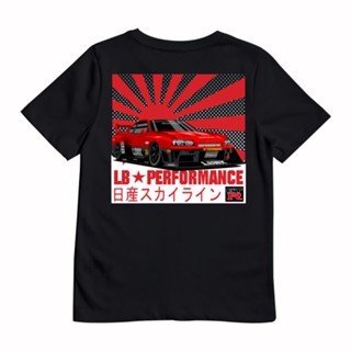 เสื้อยืด ลาย Sakazuki NISSAN SKYLINE R34 BNR34 LBWK LIBERTY WALK V3 สําหรับเด็ก