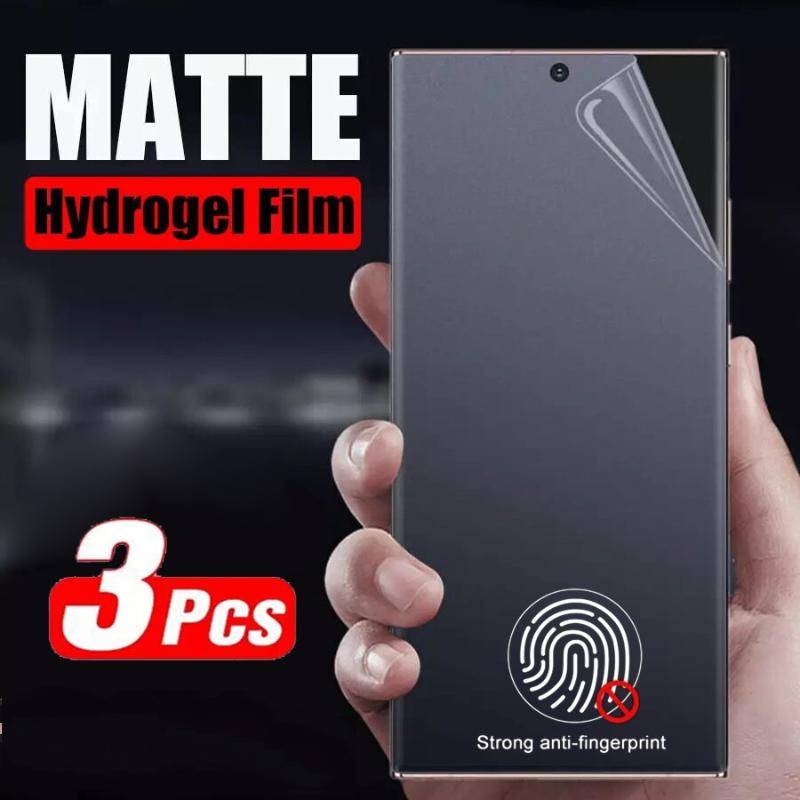 3PCS Matte Hydrogel ฟิล์มสําหรับ vivo X27 X30 X50 X60 X60t X70 X80 X90 X20 X9s X9 Pro Plus ป้องกันหน