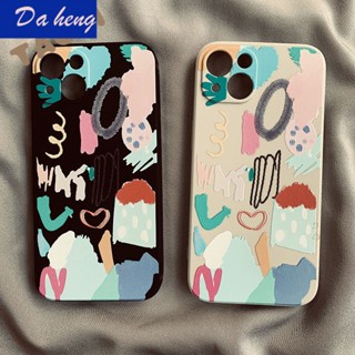 เคสป้องกันโทรศัพท์มือถือ ลายกราฟฟิตี้ LVPM กันกระแทก สําหรับ Iphone 12 13 Max Plus 14Pro 78 12