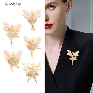 [highbuying] ใหม่ เครื่องประดับ เข็มกลัดบัลเล่ต์ เต้นรํา สวยงาม สร้างสรรค์ สําหรับผู้หญิง พร้อมส่ง