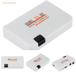 [Initiatour] กล่องแปลงโคแอกเชียล HDMI เป็น RF พร้อมรีโมตคอนโทรล HDMI