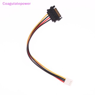 Coa อะแดปเตอร์สายเคเบิ้ล SATA Molex IDE 4 Pin Male to SATA Male 20 ซม. สําหรับคอมพิวเตอร์ PC