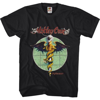 ดร. วินเทจ เสื้อยืด พิมพ์ลาย Feelgood Motley Crue