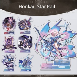 Sy7 โมเดลฟิกเกอร์ อนิเมะ Honkai: Star Rail Arlan Asta Bailu Herta Bronya สําหรับตกแต่งบ้าน