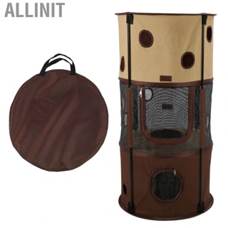 Allinit Play Tent  Stable Structure 3 Layer Tower Playpen for Puppy Multi Cats