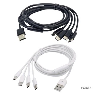 Iwo สายเคเบิลแยก USB C ความเร็วสูง พร้อมตัวเชื่อมต่อ ตัวผู้ Type-C 4 สายไนล่อนถัก ทนทาน เชื่อถือได้