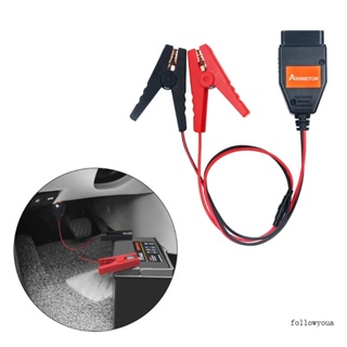 Fol ECU- อุปกรณ์เชื่อมต่อแบตเตอรี่ OBDII ECU-Memory Saver-Emergency Electrical Plug Hand Tool