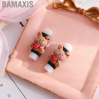 Bamaxis USB Cable Protector Cartoon Cute Phone Charging  Protective Case Accessories