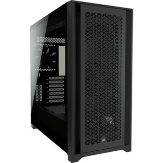 CORSAIR เคสคอมพิวเตอร์ 5000D AIRFLOW Tempered Glass Mid-Tower ATX PC Case, Black (CC-9011210-WW) ประกัน 2Y