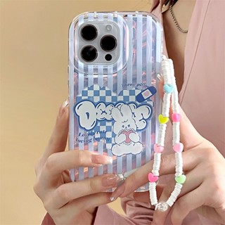 เคสโทรศัพท์มือถือ ซิลิโคน ลายการ์ตูน พร้อมสายคล้องมือ สําหรับ iPhone 14pro 13 12 14 13 12 11 PROMAX XS XR XSMAX SE2020 6 7 8PLUS MINI