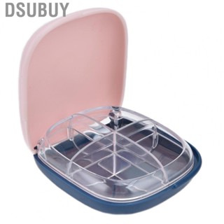 Dsubuy 3Pcs  Storage Box 4 Compartment Good Sealing Case B DP