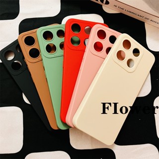 เคส Tpu นิ่ม ป้องกันกล้อง สีแคนดี้ ITEL A60s A60