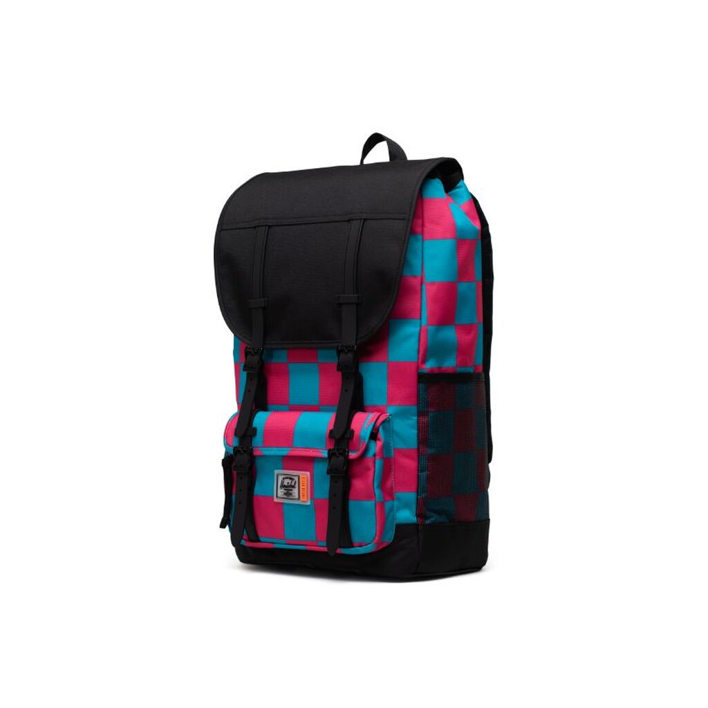 กระเป๋าเป้กันน้ำ Herschel Little America Pro Insulated - Hot Pink Blue Check ของใหม่ ของแท้ พร้อมส่ง กระเป๋าเก็บความเย็น