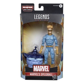 พร้อมส่ง ฟิกเกอร์ Hasbro Marvel Marvel Legends Speedball ขนาด 20 ซม. พร้อมฟิกเกอร์ตกแต่ง