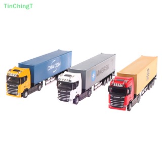 [TinChingT] รถบรรทุกของเล่น 1:36 Diecast อัลลอยด์ พร้อมยานพาหนะขนส่งเบา [ใหม่]