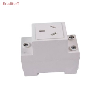 [EruditerT] ซ็อกเก็ตปลั๊กไฟ AC30 EU และ AU Type 35 มม. DIN 10A 16A 25A 250V 440V 2 3 4 5 Pin [ใหม่]