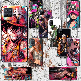 เคสโทรศัพท์มือถือซิลิโคน TPU กันกระแทก ลายการ์ตูน One Piece สไตล์พังก์ สําหรับ OPPO Realme C2 C3 C3I C11 2020 C15 C21Y C25Y