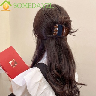 SOMEDAYZL กิ๊บติดผม รูปกรงเล็บปลาฉลามน่ารัก หรูหรา สไตล์เกาหลี สําหรับผู้หญิง