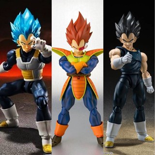 Trend SHF โมเดลฟิกเกอร์ Dragon Ball Vegeta Super Saiyan Blue ข้อต่อขยับได้ ของเล่นสําหรับเด็ก เก็บสะสม ของขวัญ