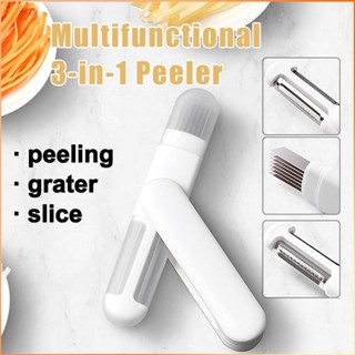 เครื่องปอกผลไม้อเนกประสงค์ 3-in-1 Potato Grater Special Kitchen Vegetable Cutter -FE