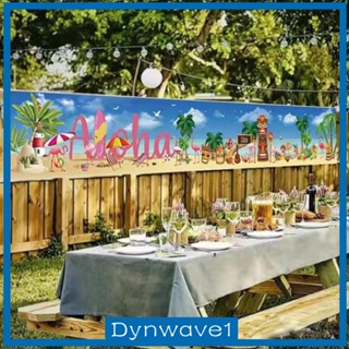 [Dynwave1] ธงแบนเนอร์ สไตล์ฮาวาย ขนาด 50x300 ซม. สําหรับตกแต่งพื้นหลังถ่ายรูป