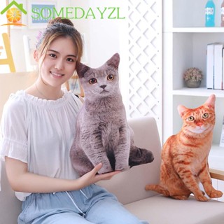 SOMEDAYZL หมอนรองคอ รูปแมวน่ารัก ขนาด 30 ซม. 50 ซม. สําหรับตกแต่งบ้าน