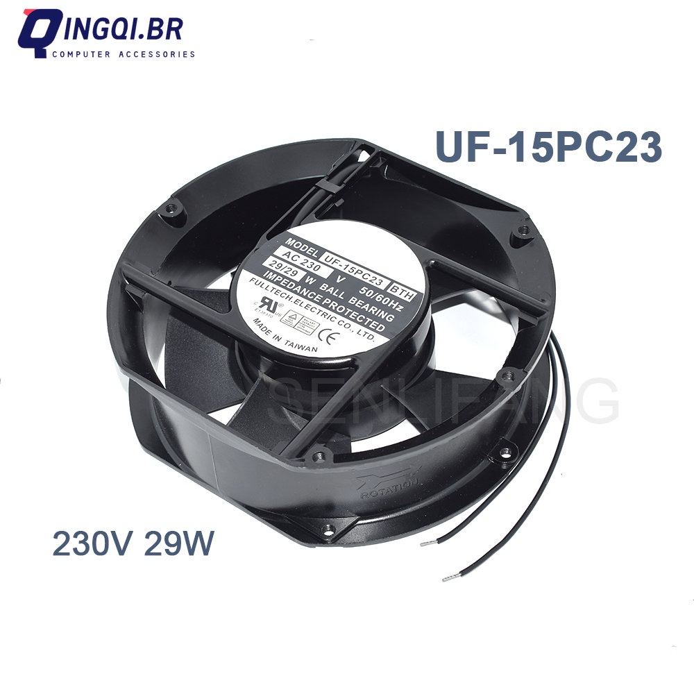 สําหรับ FULLTECH UF-15PC23 BTH AC 230V 50/60hZ 29W 172x150x51mm Ball Bearing Impedance Protected Ser
