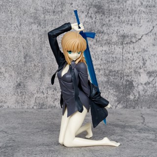 Ns3 FSN ฟิกเกอร์ตุ๊กตา FGO Fate stay night Saber สีดํา ของขวัญ สําหรับตกแต่งบ้าน เก็บสะสม